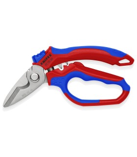 TIJERA KNIPEX CURVADA 160mm 95.05.20SB C/CRIMPADO