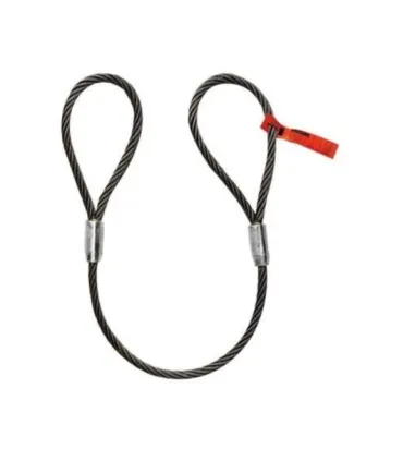 ESLINGA DOBLE GUARD CABLE ACERO 8mm x1,2m