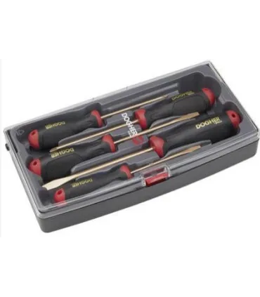 JUEGO 5 DESTORNILLADORES ANTICHISPA DOGHER