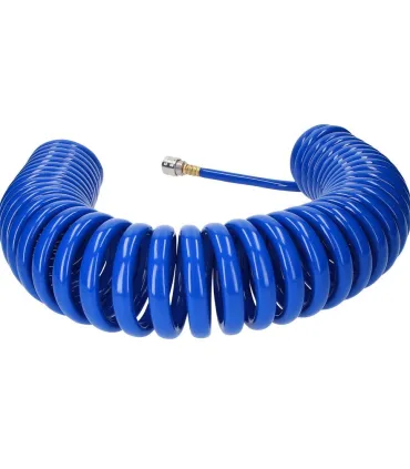 ESPIRAL TUBO AIRE Ø10mm Lomng 10 Metros C/ ENCHUFE RÁPIDO