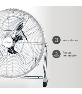 VENTILADOR INDUSTRIAL 140W Ø51CM DE SUELO