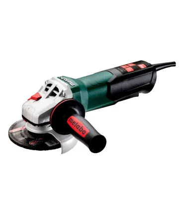 RADIAL METABO ANGULAR 900W C/INTERRUP.SEG Y H.MUERTO WP 9-125 SIN LLAVES QUICK