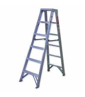 ESCALERA ALUM.TIJERA 10+10 Peldaños 3 Mtrs