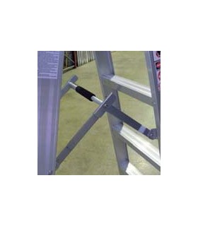 ESCALERA ALUM.TIJERA 10+10 Peldaños 3 Mtrs