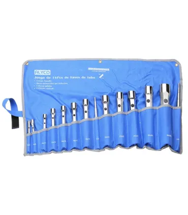 J.LLAVES TUBO 12pcs 6-7/30-32 CR-V FORJADAS