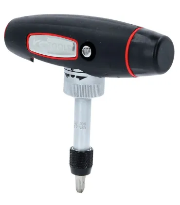 DESTORN.+MANGO "T" PORTAPUNTAS 1/4" CON 4 PUNTAS