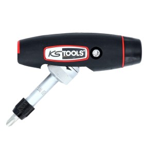 DESTORN.+MANGO "T" PORTAPUNTAS 1/4" CON 4 PUNTAS