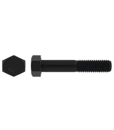 M10X110 TORNILLO HEXAGONAL DIN 931 8.8 NEGRO