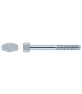 M22X120 TORNILLO HEXAGONAL DIN 931 8.8 ZINCADO
