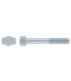 M24X220 TORNILLO HEXAGONAL DIN 931 8.8 ZINCADO