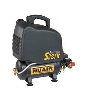 COMPRESOR VENTO SILENT 200/6 1,5CV 6L 8Bar 66dB SILENCIADO