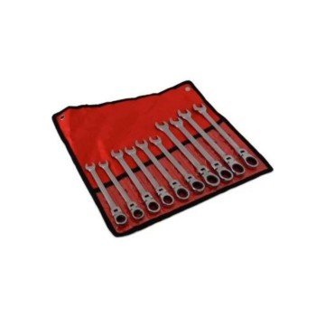 Llave mixta con carraca