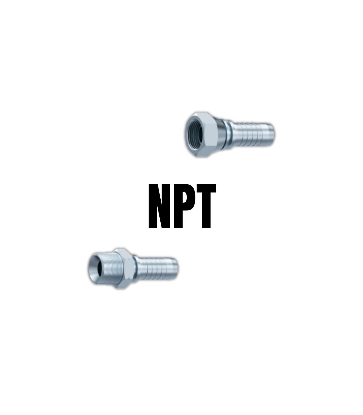 Conexiones latiguillos npt