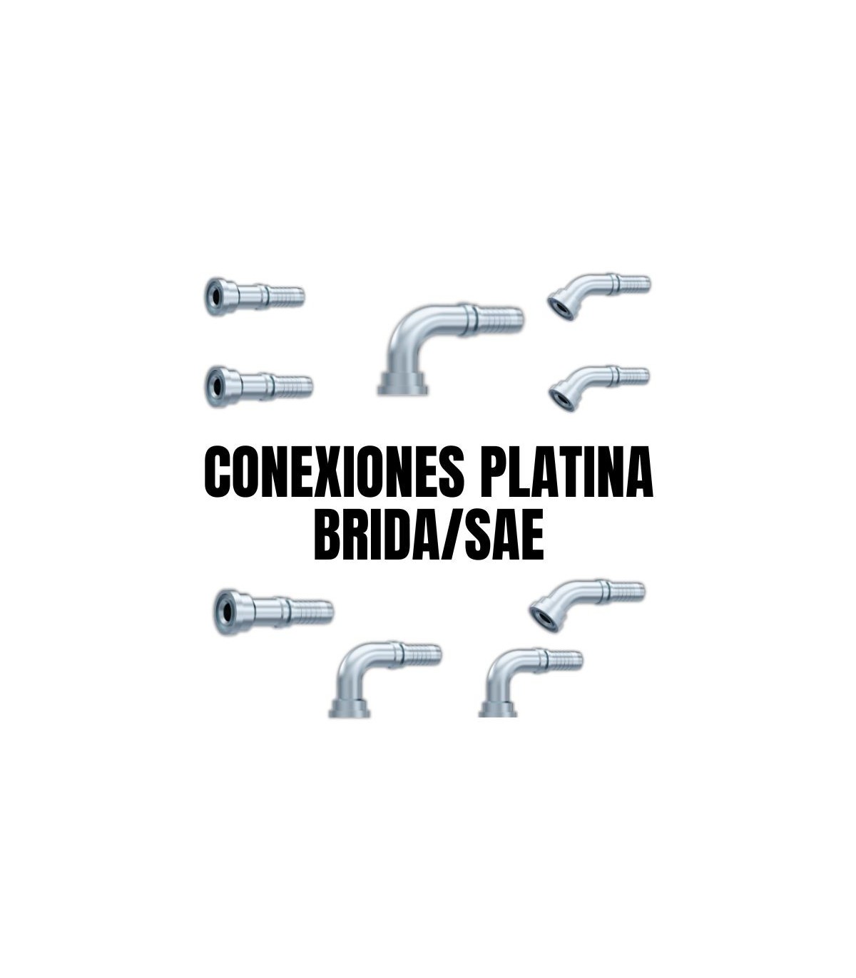 Conexiones platina brida/sae