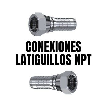 Conexiones latiguillos npt