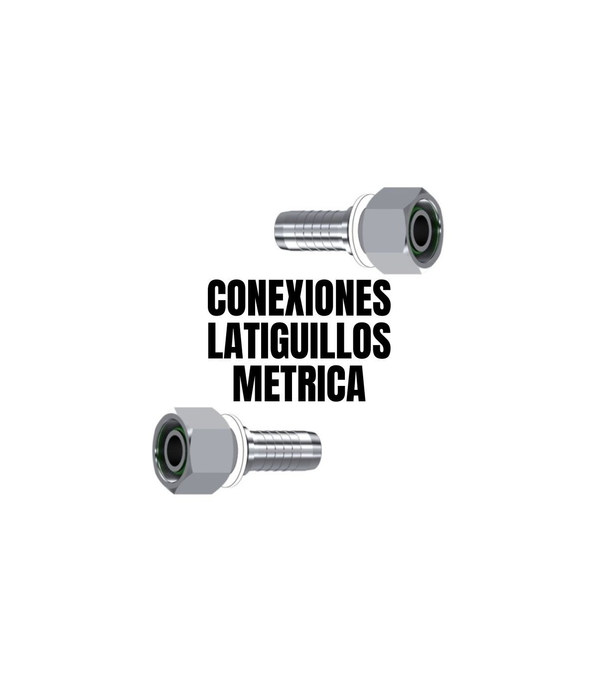 Conexiones latiguillos metrica